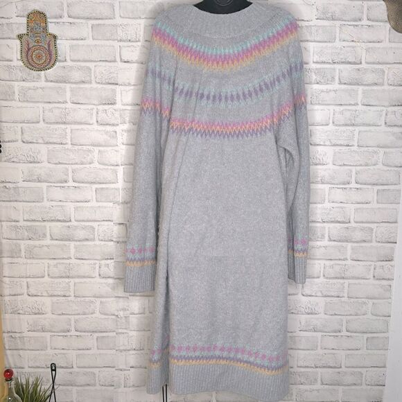 Torrid Mini Vegan Cashmere Mock Neck Sweater Dress Size 4 4X - Picture 9 of 11